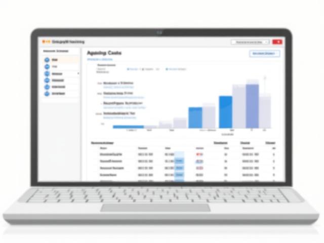 Financial dashboard showing real-time construction job costs